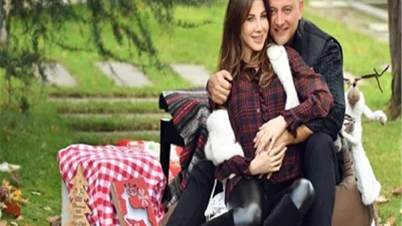 نانسي عجرم تشعل السوشيال ميديا مع زوجها بعد حادث القتل.. بالصور