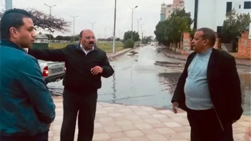 مياة القناة: تنسيق كامل مع الاجهزة التنفيذية ومتابع الموقف لحظة بلحظة بالصور