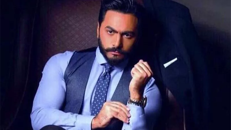 تامر حسني يبعث رسالة حب وتفاؤل إلى جمهوره