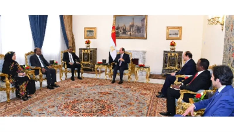الرئيس السيسي يؤكد سياسة مصر الداعمة للسودان خاصةً خلال المرحلة الانتقالية الحساسة الراهنة