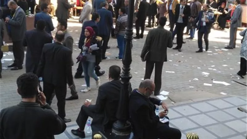 إقبال محدود على انتخابات المحامين بالاسكندرية