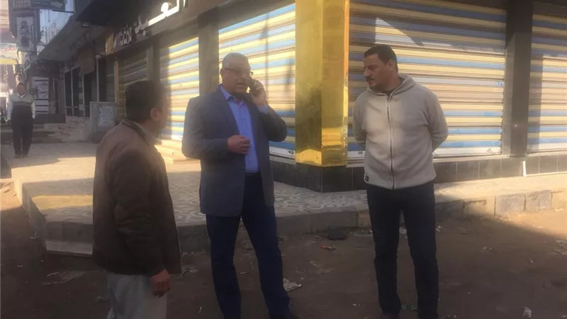 فاروق تابع أعمال النظافة الشاملة بمدينة الزقازيق و٧ وحدات محلية ومدارسها