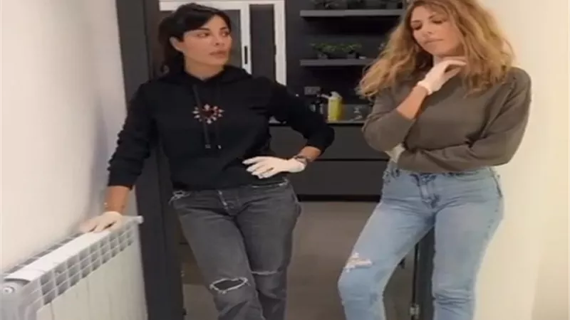 نادين نسيب نجيم ترقص على 