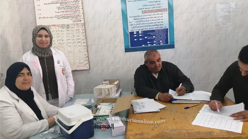 تطعيم ٩٧٢ ألف طفل بالحملة القومية ضد الحصبة بالشرقية