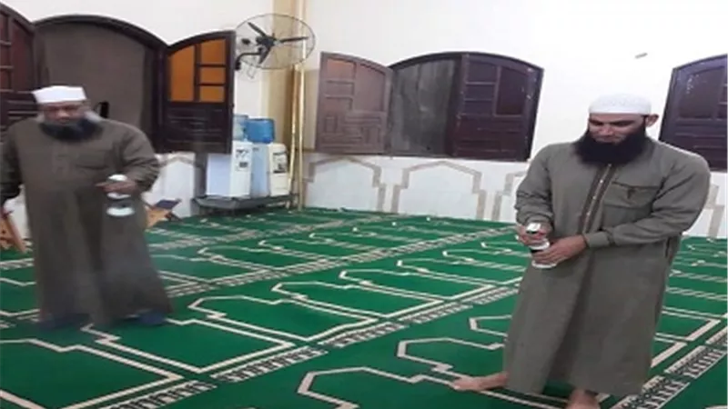 اكبر حمله لنظافه وتطهير المساجد بكفر الشيخ