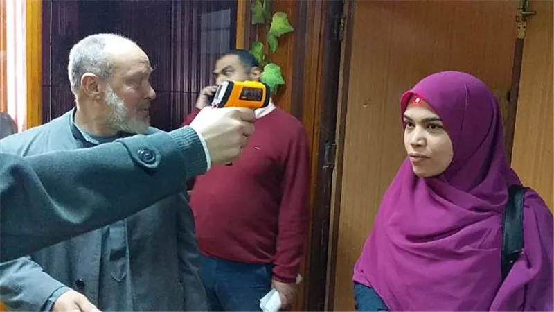 توفير ٢٠جهاز كاشف لدرجات الحرارة بكفر الشيخ