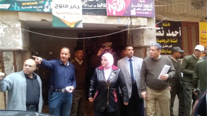 غلق ١١٩١ مركز للدروس الخصوصية بكفر الشيخ