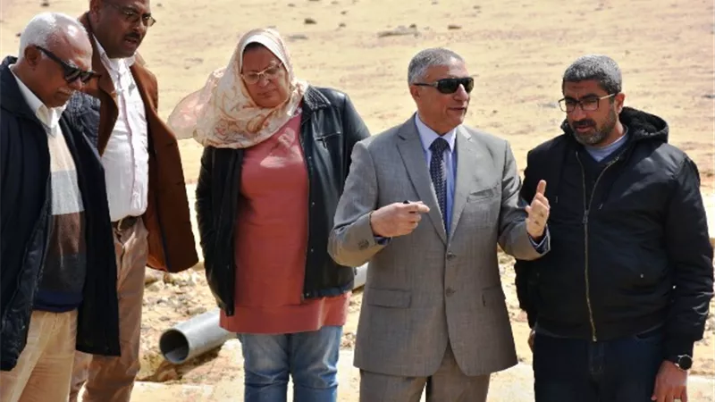 رئيس جهاز القاهرة الجديدة يتفقد مشروعات المدينة فى أولى جولته.. بالصور