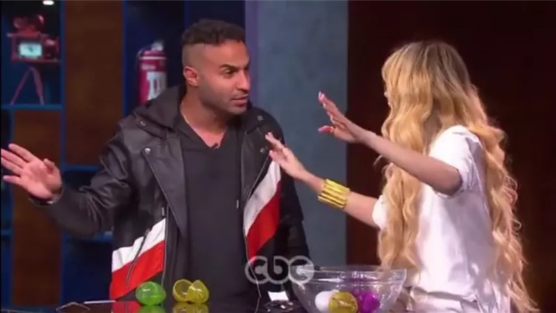 أحمد فهمي ضيف زوجته هنا الزاهد في 