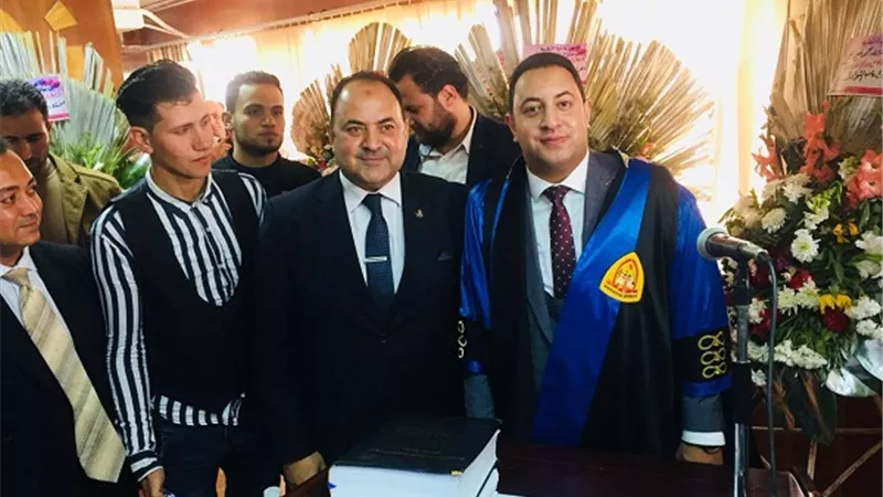 المستشار محمود الشيخ يحصل على الدكتوراه فى الدور الدستورى من حقوق الزقازيق