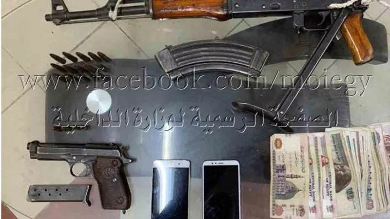 مصرع أحد العناصر الإجرامية الخطرة بقنا