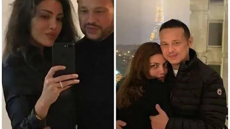 ريهام حجاج تنشر صورة بأحضان زوجها بسبب فيروس كورونا