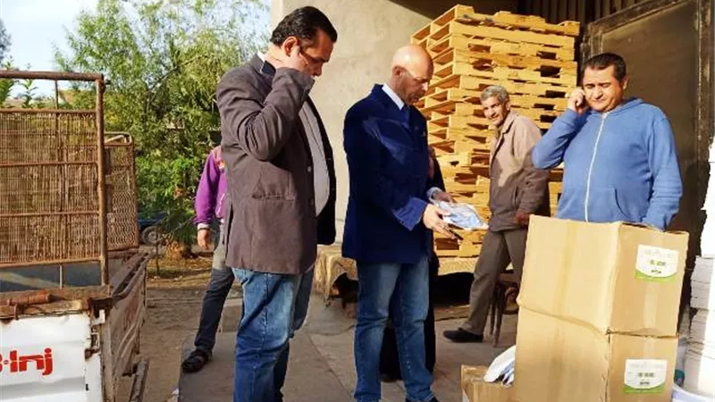 وكيل وزارة صحة الشرقية يتابع توزيع مستلزمات الوقاية على المستشفيات بالصور
