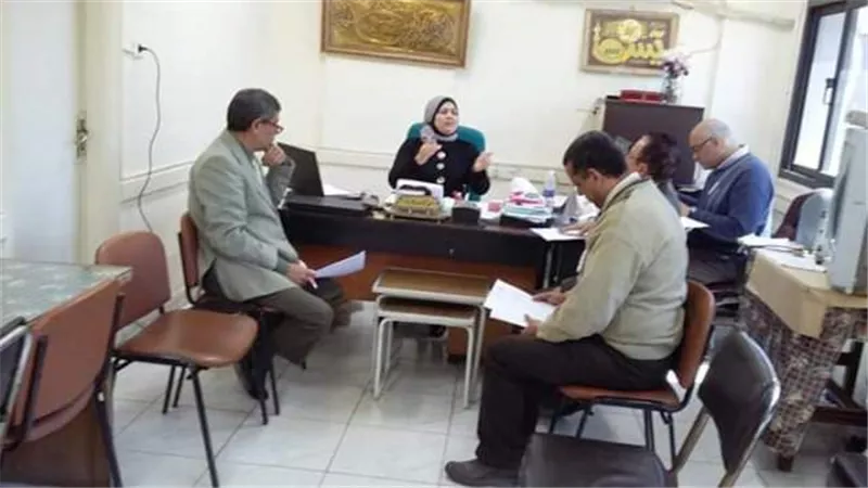 تسجيل المعلمين للطلاب على المنصة التعليمية فى بنى سويف بالصور