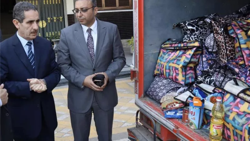 مبادرة لرحمى وعطا لتوزيع 