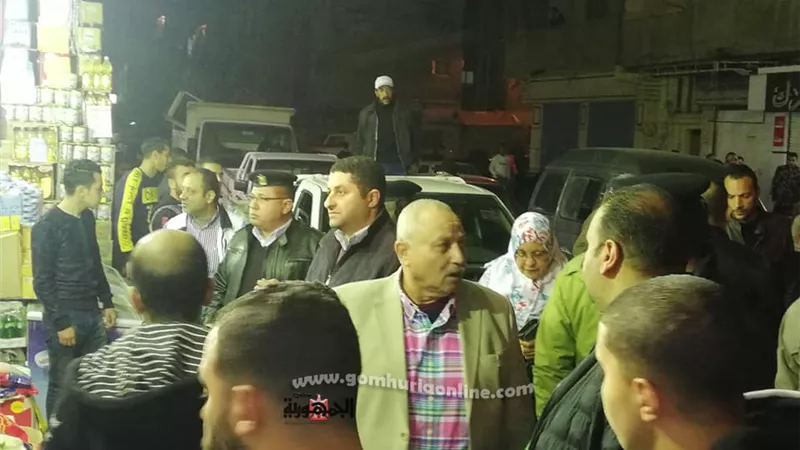حملات ليلية للامن والاحياء بالمناطق الشعبية بالثغر لمطاردة كورونا صور