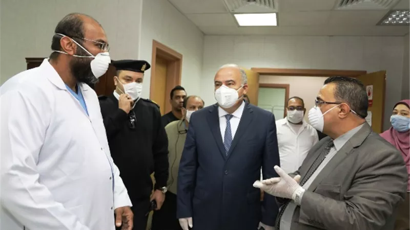 تجهيز مستشفى قفط التعليمى للحجر الصحى