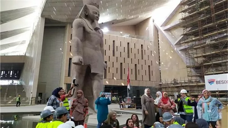حقيقة توقف العمل بالمتحف المصري الكبير بسبب كورونا