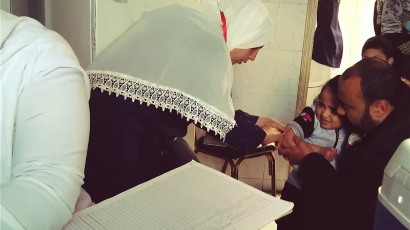 تطعيم مليون و٩٢ ألف طفل بالحملة القومية ضد الحصبة