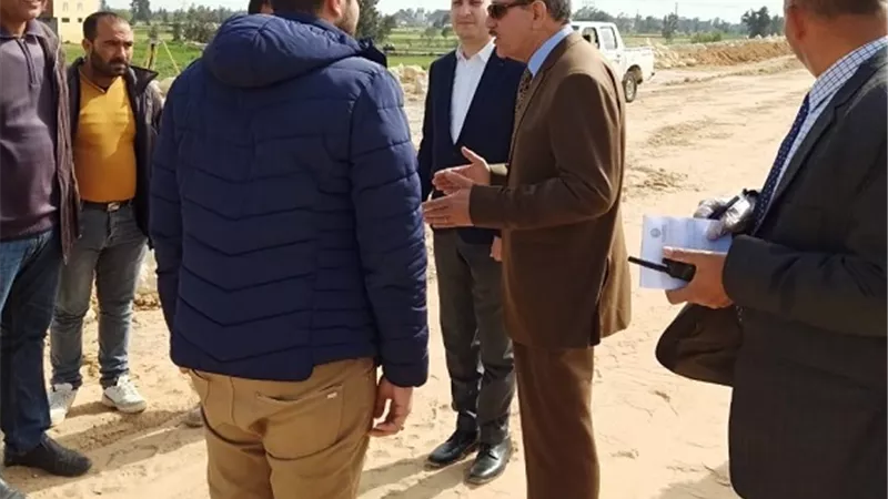 انشاء طريق مزدوج بين كفر الشيخ ودسوق