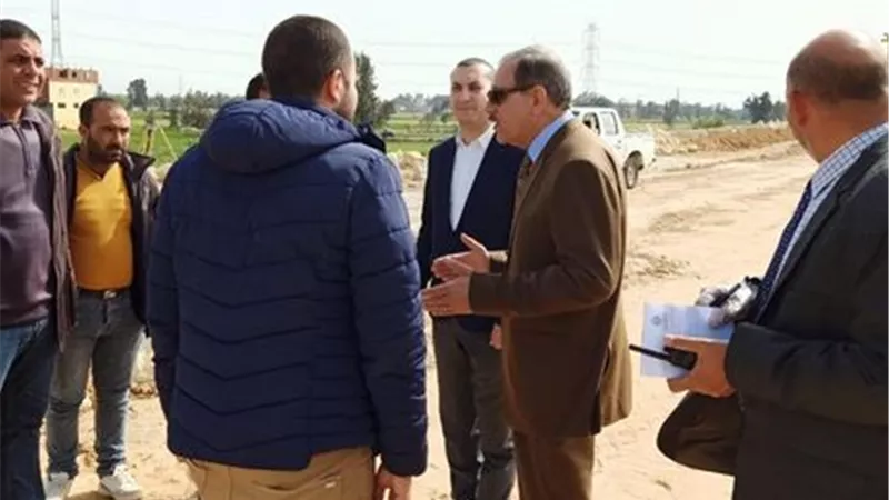 انشاء طريق مزدوج بين كفر الشيخ ودسوق