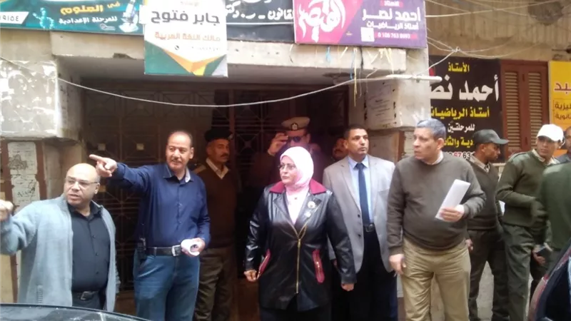 اغلاق ١٦٢٨ سنتراً للدروس الخصوصية بكفر الشيخ