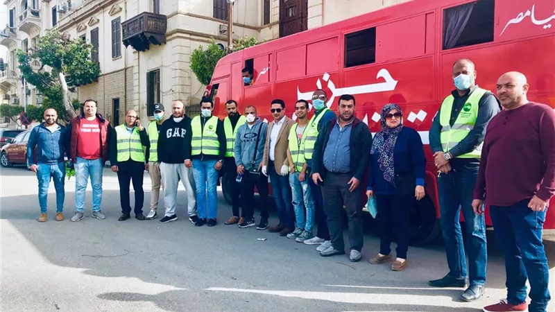 مستقبل وطن عابدين للمواطنين الزموا بيوتكم طبقا لتعليمات الحكومة