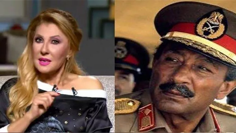 تعرف على موقف الرئيس السادات مع نادية الجندى بسبب فيلم 