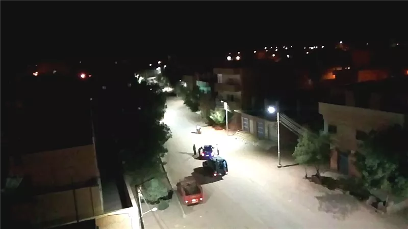 دوريات أمنية تجوب الشوارع والميادين حفاظاً على سلامة المواطنين بالوادى الجديد.صور