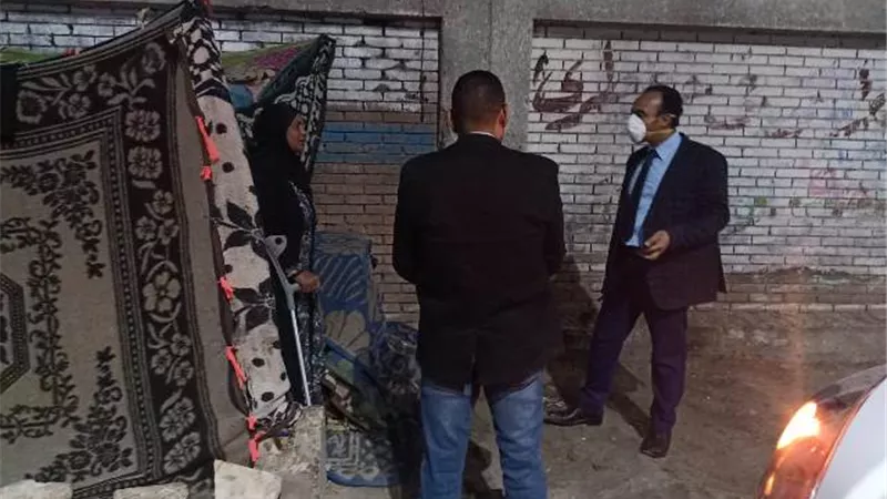 استجابة لاستغاثة على الفيسبوك.. توفير مسكن لسيدة بالمنيا .صور