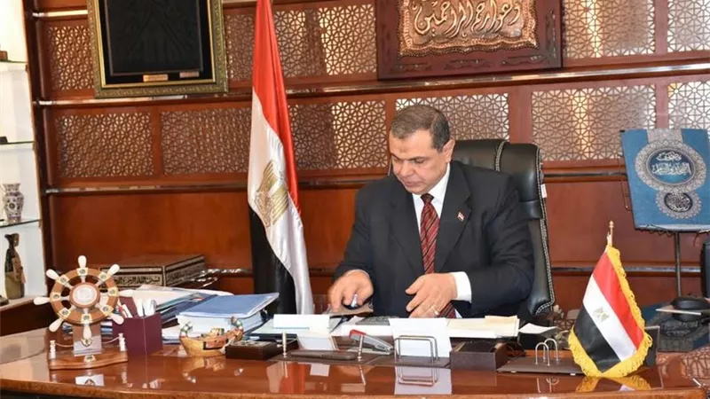 سعفان يتلقى تقارير عن المصريين بالخارج