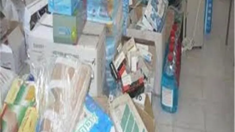 ضبط 5572 مستلزمات طبية بأحد المحال لبيعها بأزيد من التسعيرة في الاسكندرية