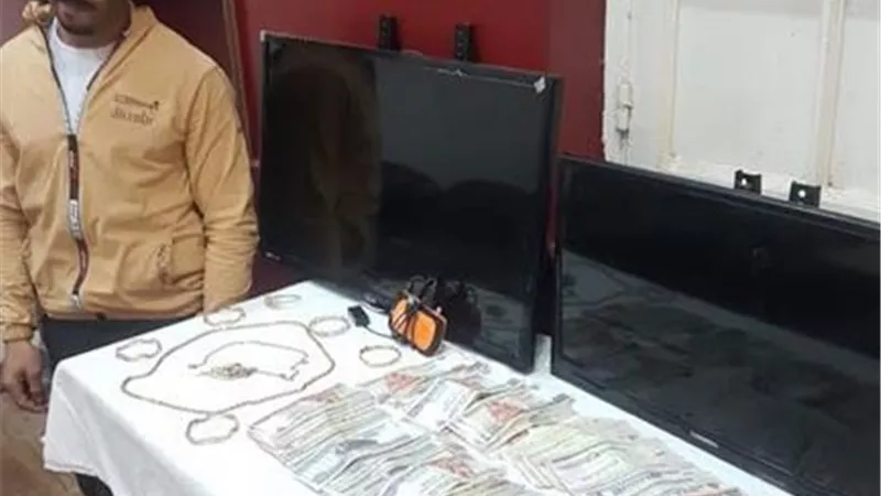 أمن اسيوط يكشف لغز سرقة مصوغات ذهبية من مفتش ضرائب بمنفلوط