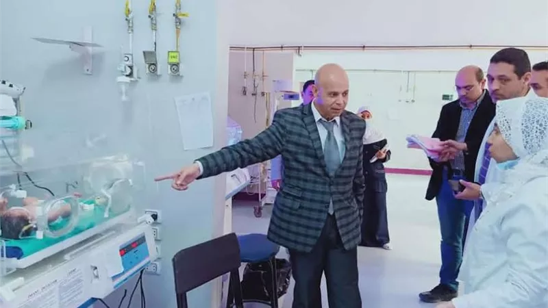 مدير الصحة يطلب من مدير مستشفي منيا القمح منع الزيارات