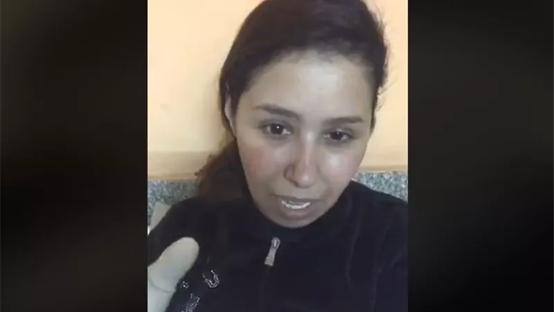 بالفيديو: أول ظهور لـ إيناس عز الدين بعد إصابتها بـ كورونا من داخل الحميات