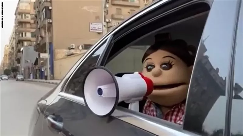 شاهد ...ابلة فاهيتا تحث المصريين على البقاء في منازلهم