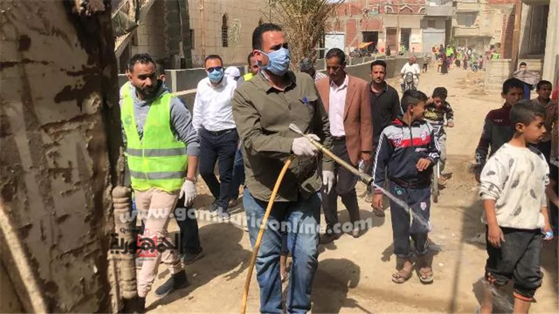 استمرار إطلاق فرق مستقبل وطن لتطهير وتعقيم المراكز والقري بمحافظة الفيوم