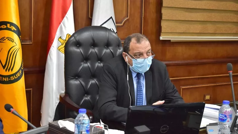 إعفاء الطلاب من رسوم المدن الجامعية ببنى سويف