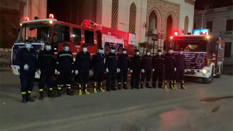 أمن الدقهلية يبدأ بتطهير شوارع المحافظة بـ 300 طن مطهرات