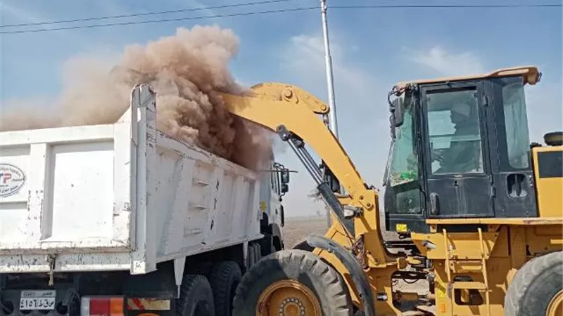 رفع ١٥ طن مخلفات بمركز الطود جنوب الأقصر