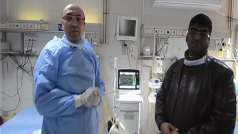 جامعة المنصورة تعدل دائرة جهاز التنفس الصناعي للعمل الاَمن على أكثر من مريض..فيديو
