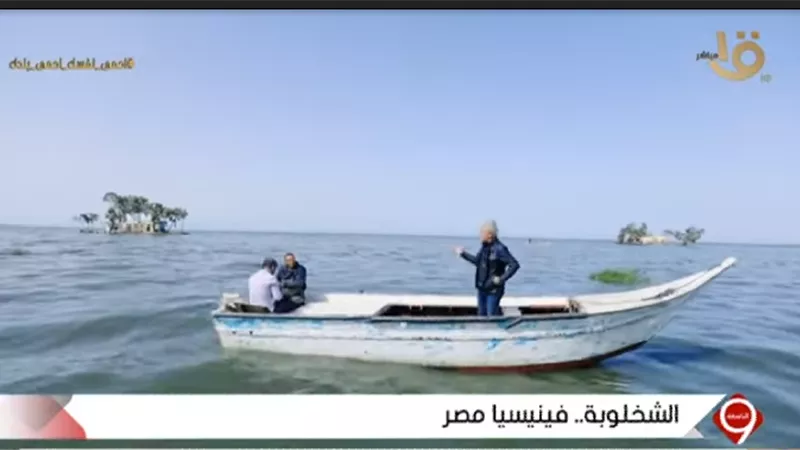 وائل الإبراشى من داخل قرية 