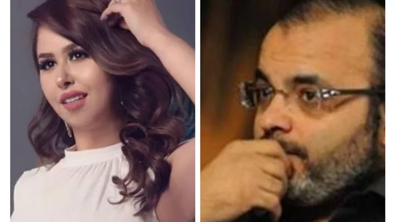 ايمن بهجت قمر يشن هجوماً على ايناس عز الدين 