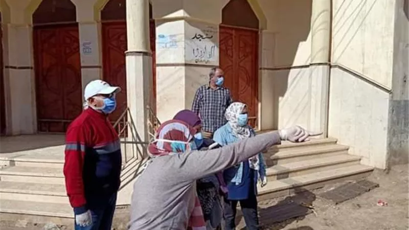 تعقيم عدد من القرى بمركز بني سويف