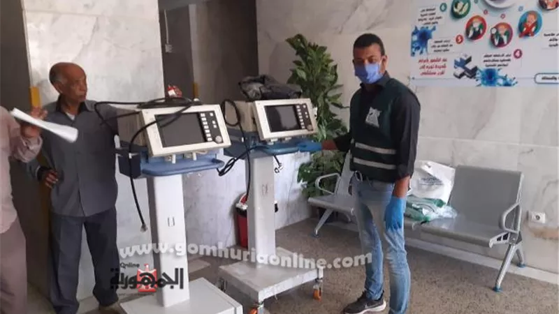 مصر الخير تتبرع بجهازين تنفس صناعي لمستشفي العديسات جنوب الاقصر