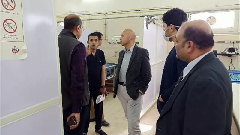 مدير صحة الشرقية يتفقد مستشفيات الصدر والحميات بالزقازيق.صور