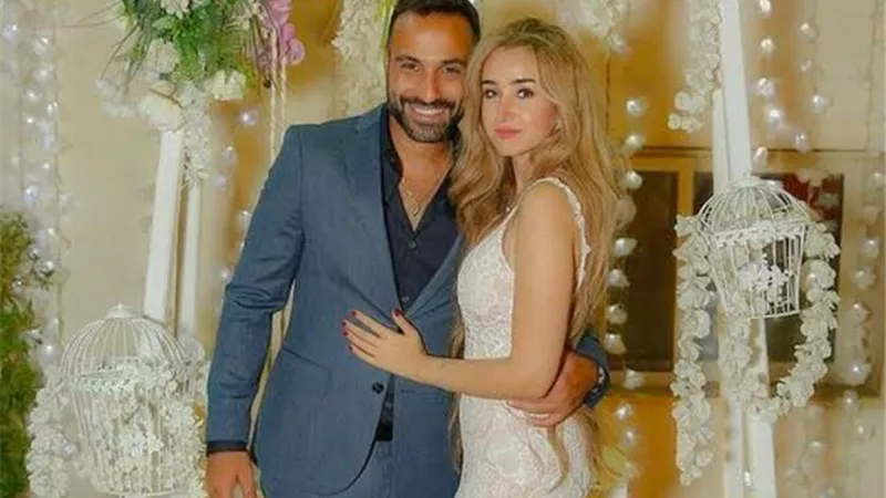 رسالة رومانسية من هنا الزاهد لزوجها احمد فهمى .. تعرف عليها