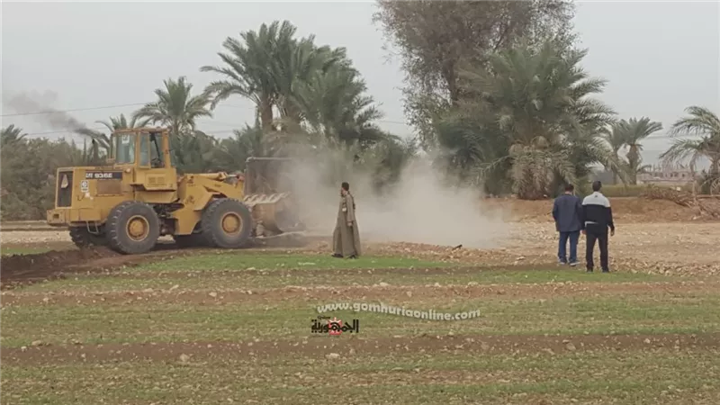 جهاز مدينة سوهاج الجديدة يسترد قطعة أرض بمساحة فدان ونصف