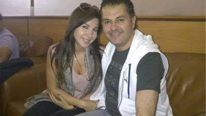 نانسي عجرم تساند راغب علامة بعد حادث نجله