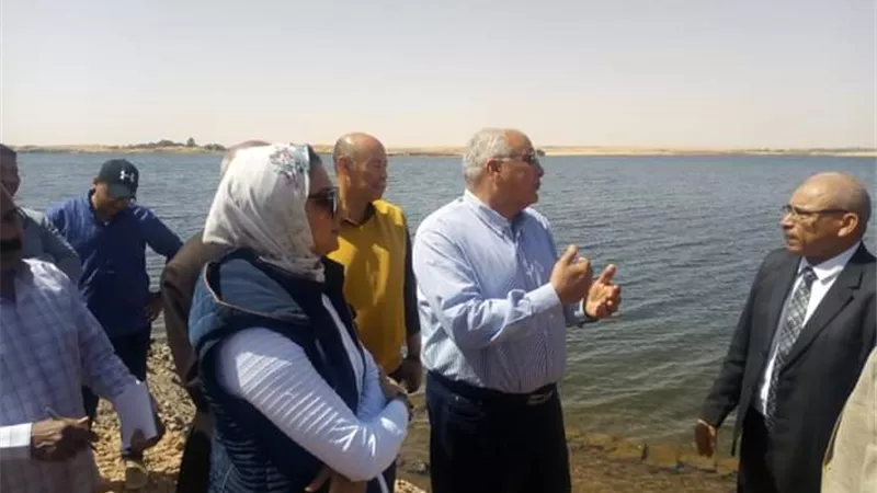 تدبيش بركة موط وتحقيق الإكتفاء الذاتى من الخضر والفاكهة بالداخلة
